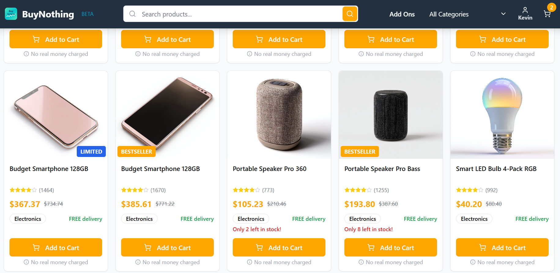 Product Catalog
